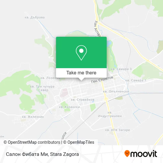 Карта Салон Фибата Ми