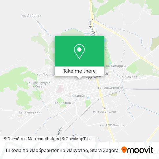 Школа по Изобразително Изкуство map