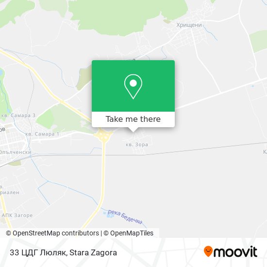 33 ЦДГ Люляк map