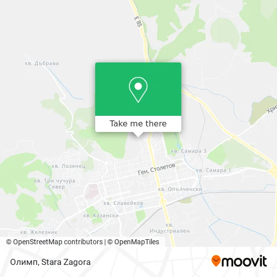 Карта Олимп