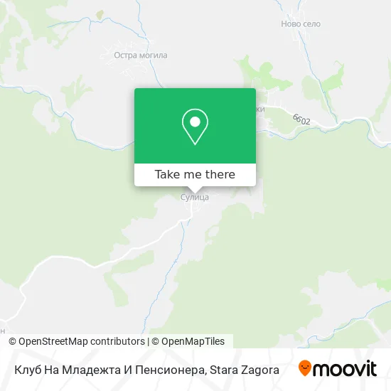 Карта Клуб На Младежта И Пенсионера