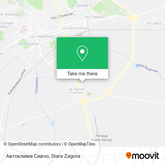 Карта Автоклима Сивчо