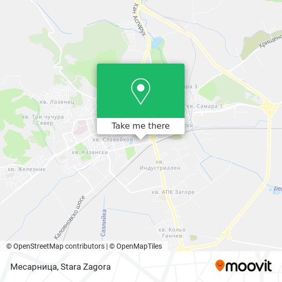 Месарница map