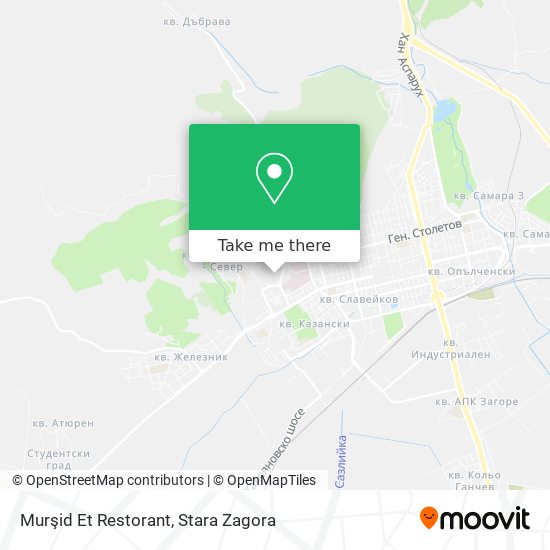 Карта Murşid Et Restorant