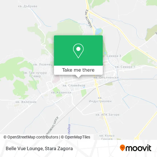 Карта Belle Vue Lounge