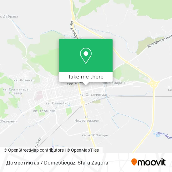 Карта Доместикгаз / Domesticgaz