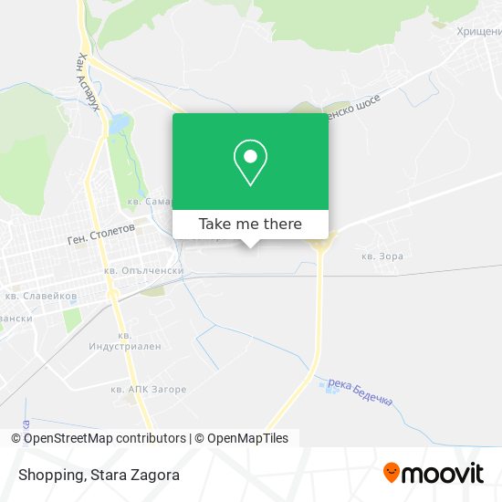 Shopping map