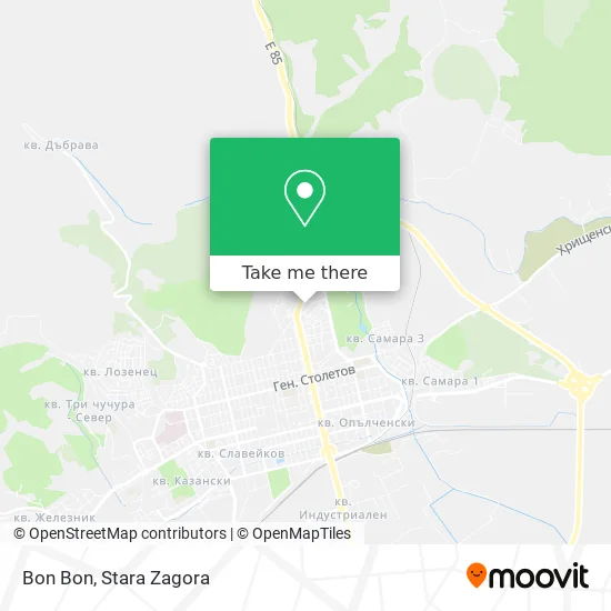 Карта Bon Bon