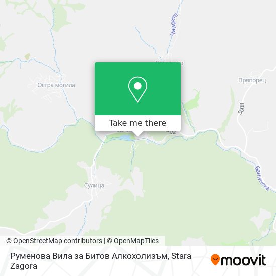Карта Руменова Вила за Битов Алкохолизъм