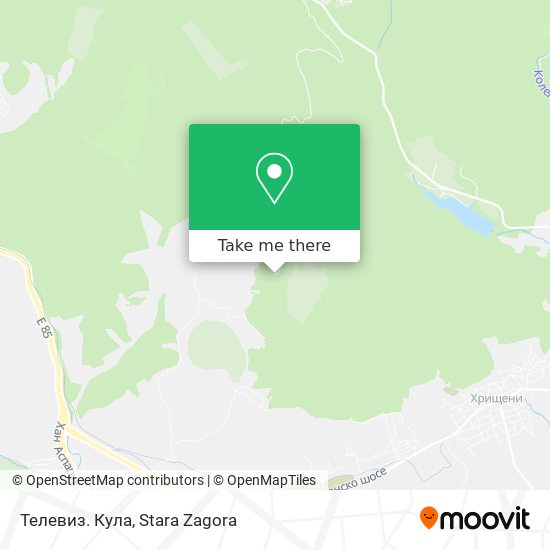 Телевиз. Кула map