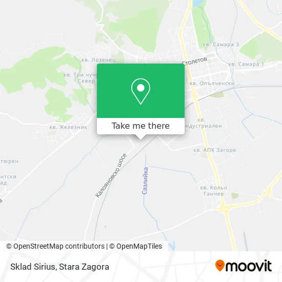 Карта Sklad Sirius