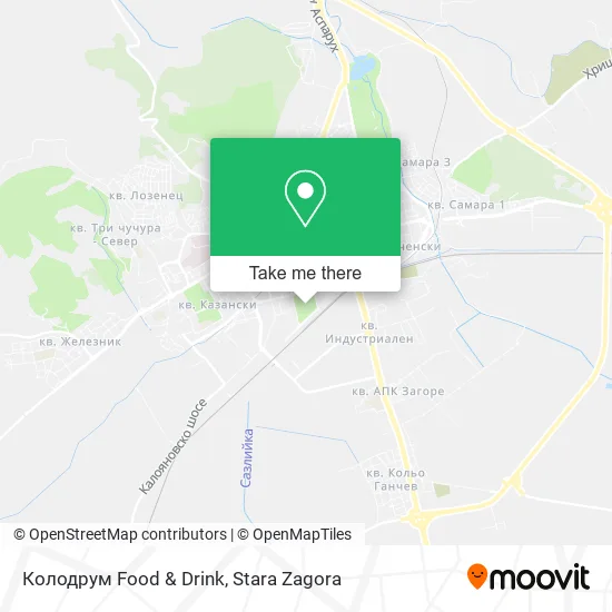 Карта Колодрум Food & Drink
