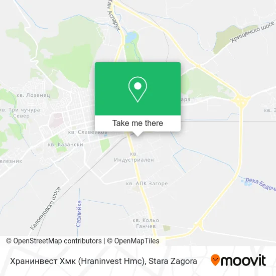 Карта Хранинвест Хмк (Hraninvest Hmc)