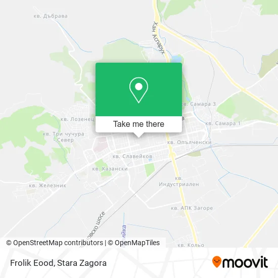 Карта Frolik Eood