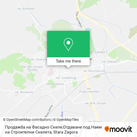 Продажба на Фасадно Скеле,Отдаване под Наем на Строителни Скелета map