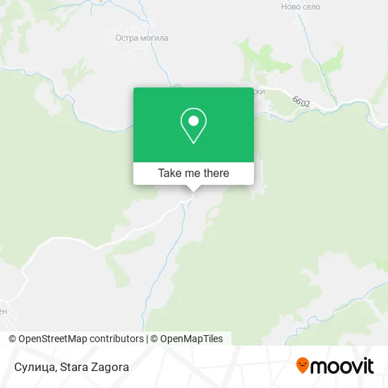 Карта Сулица