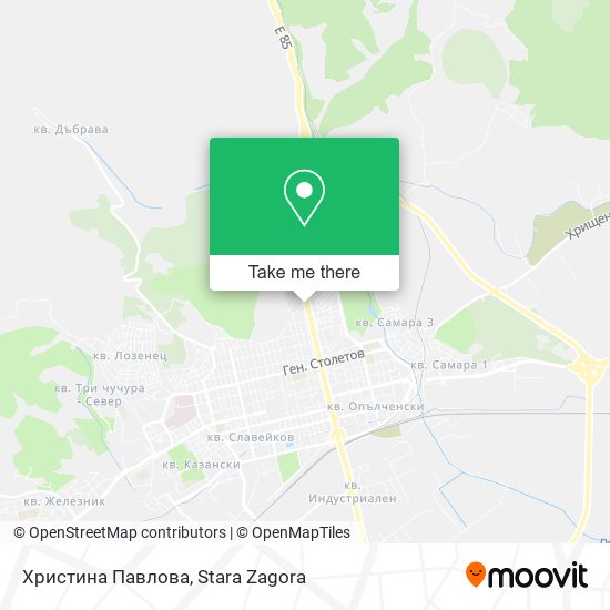 Христина Павлова map