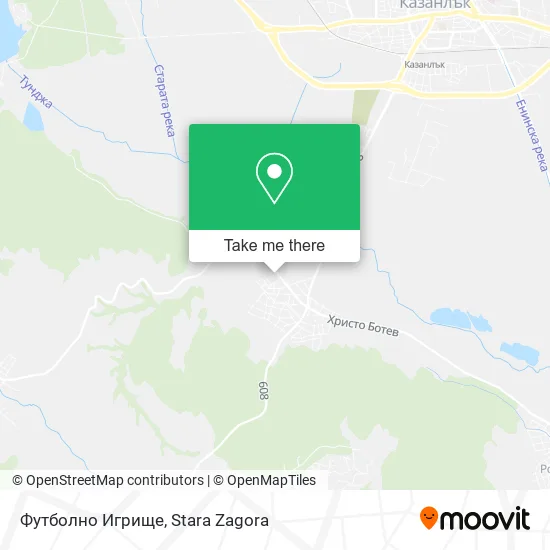 Карта Футболно Игрище