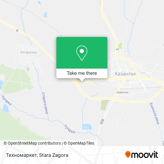 Техномаркет map