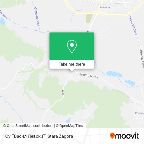 Оу ""Васил Левски"" map