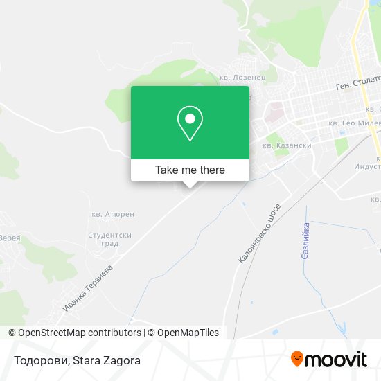 Карта Тодорови