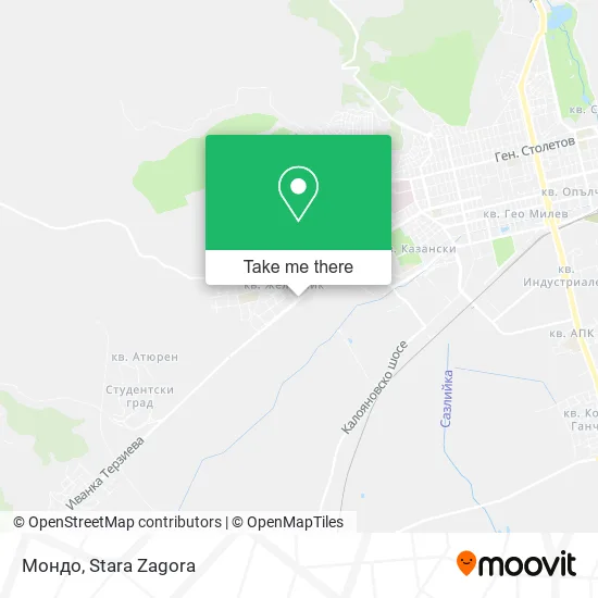 Карта Мондо