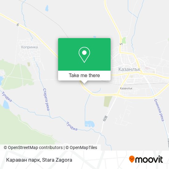 Караван парк map