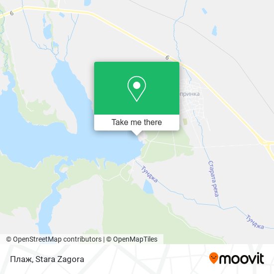 Плаж map