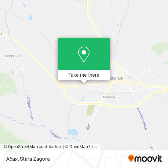 Карта Абая