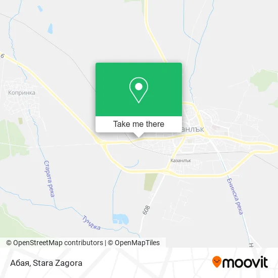 Карта Абая