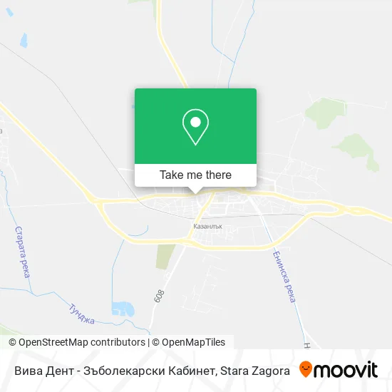 Карта Вива Дент - Зъболекарски Кабинет