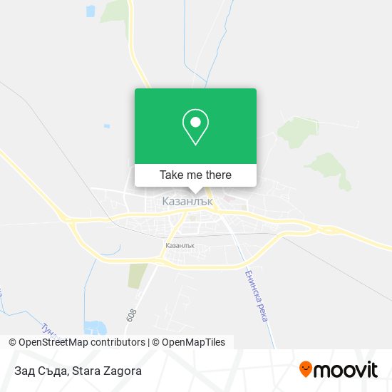 Зад Съда map