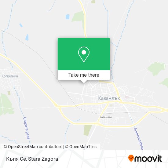 Къпя Се map