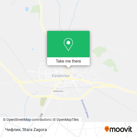 Чифлик map