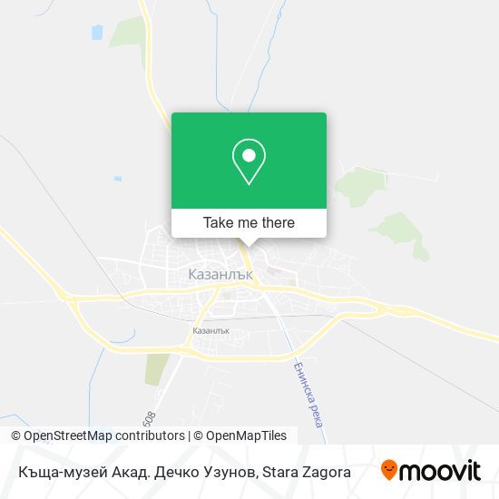 Къща-музей Акад. Дечко Узунов map