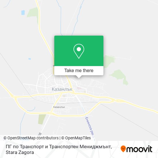 Карта ПГ по Транспорт и Транспортен Мениджмънт