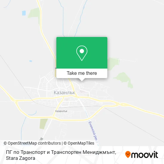 Карта ПГ по Транспорт и Транспортен Мениджмънт