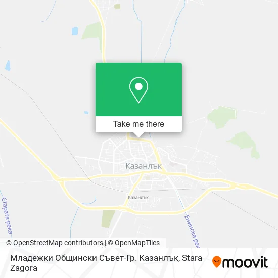 Младежки Общински Съвет-Гр. Казанлък map