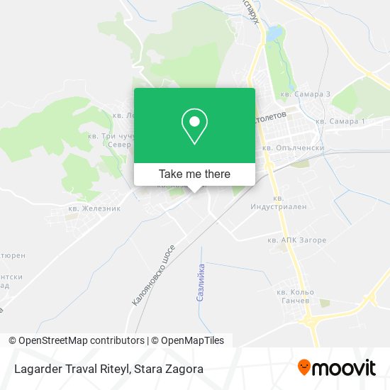 Lagarder Traval Riteyl map