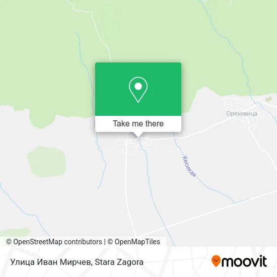 Карта Улица Иван Мирчев
