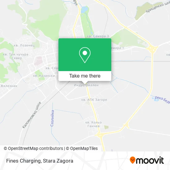 Карта Fines Charging