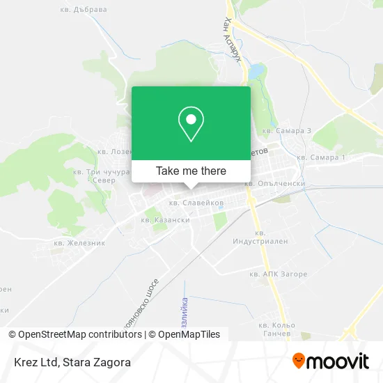 Карта Krez Ltd