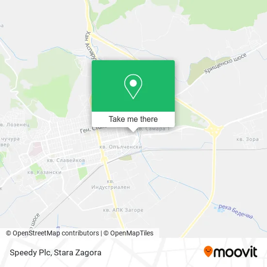 Карта Speedy Plc