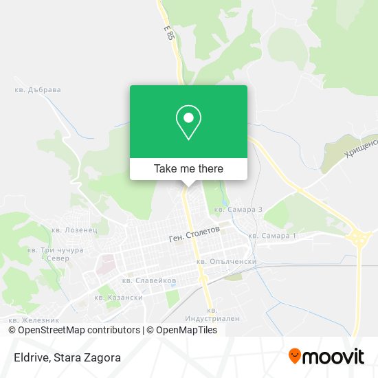 Eldrive map