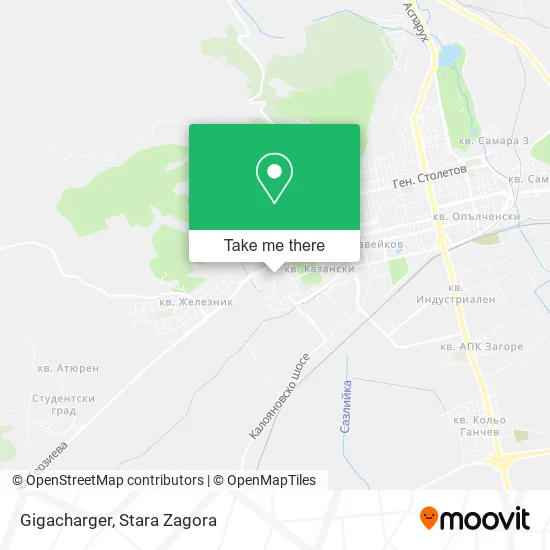 Карта Gigacharger