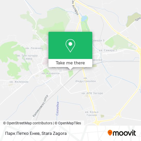 Парк Петко Енев map