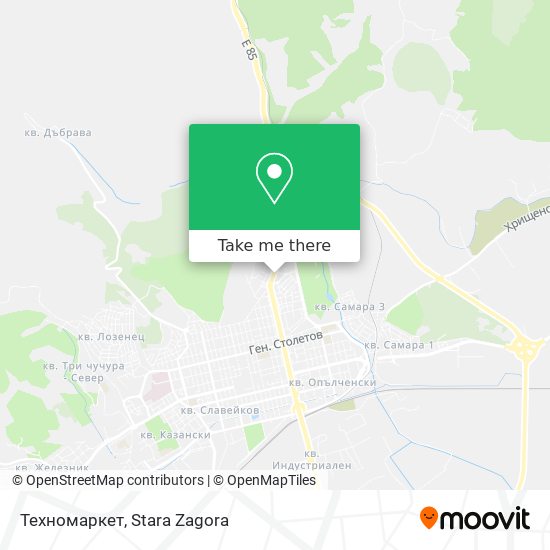 Техномаркет map