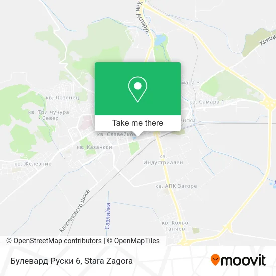 Карта Булевард Руски 6