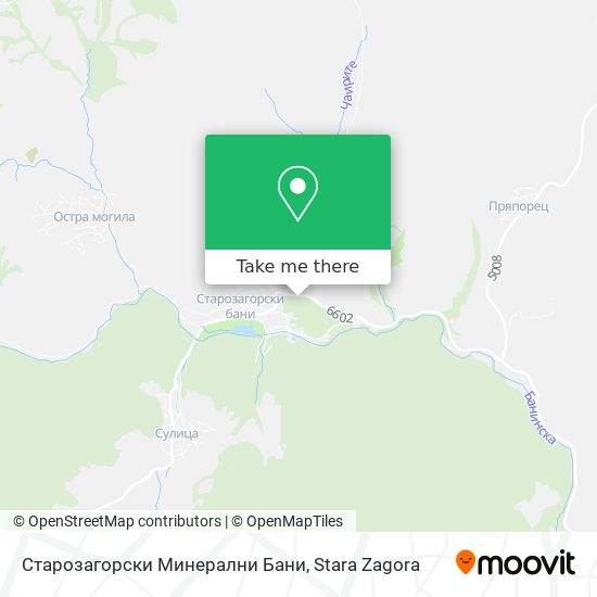 Старозагорски Минерални Бани map