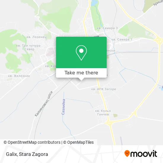 Карта Galix